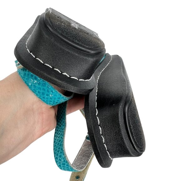 Alegria Verona Aqualita Turquoise Blue Sandals Size 40 9.5 - Picture 12 of 13